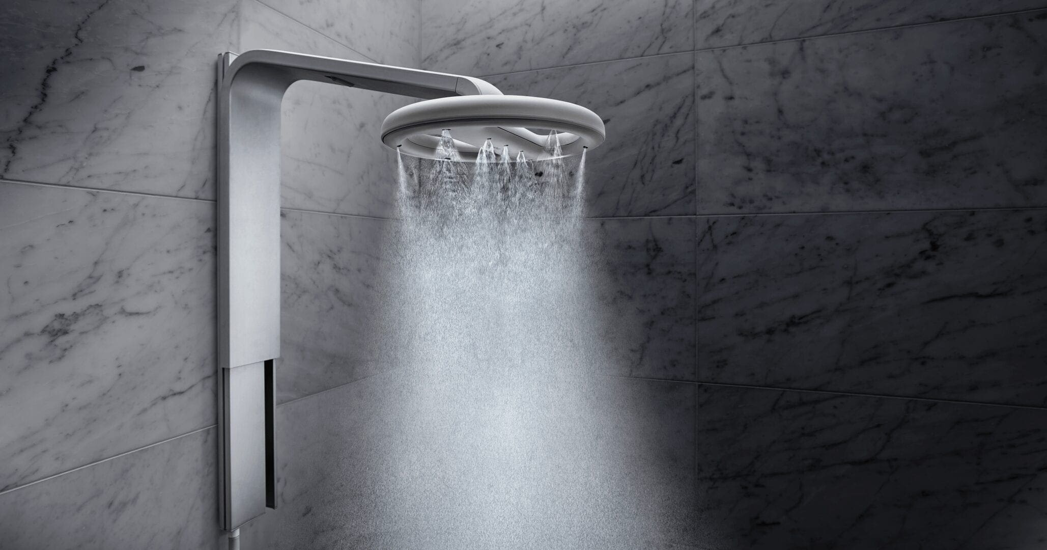 De Nebia Steam Shower bespaart water ondanks dat je er nooit onderuit wilt