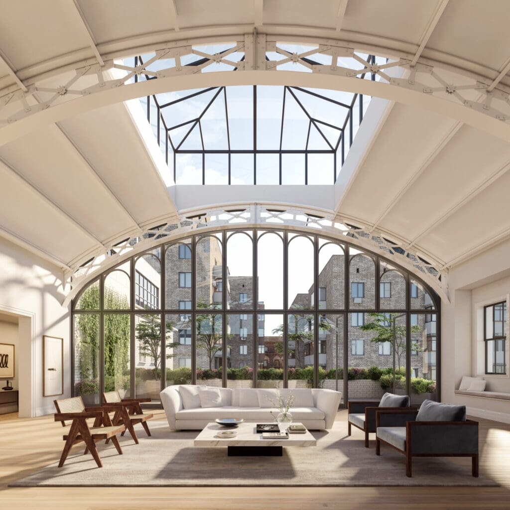 Woongoals in New York: oude school omgetoverd tot luxe appartementen