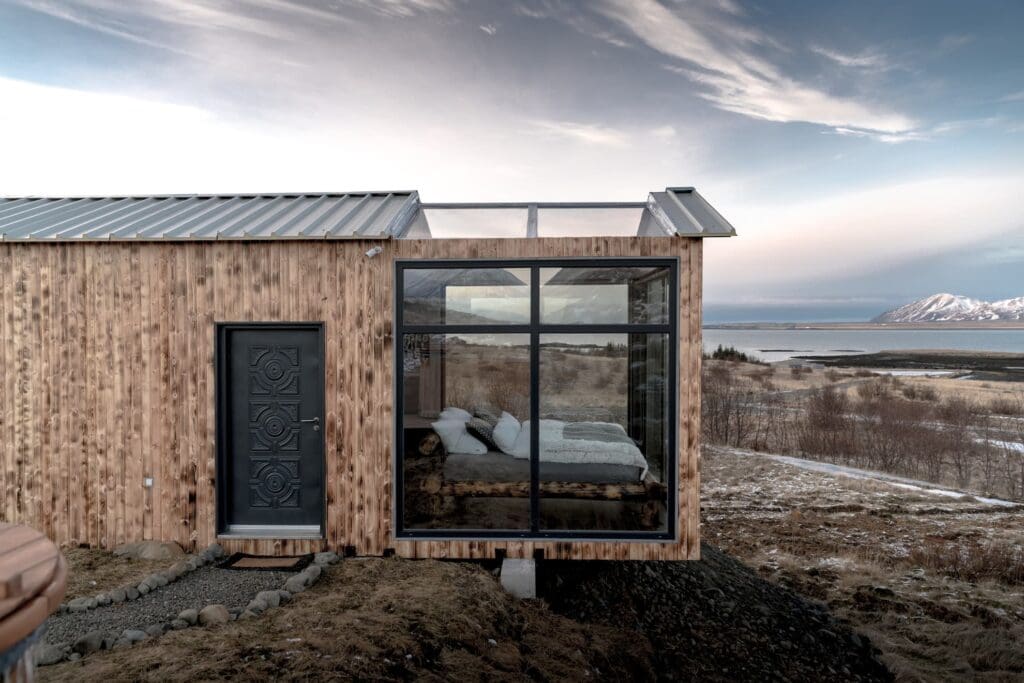 Panorama Glass Lodge , Slapen onder het noorderlicht: Panorama Glass Lodge