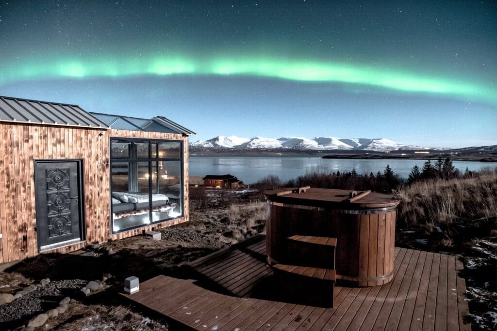 Panorama Glass Lodge , Slapen onder het noorderlicht: Panorama Glass Lodge