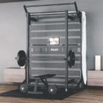 home gym, Dit inklapbare bed tovert je slaapkamer om tot home gym