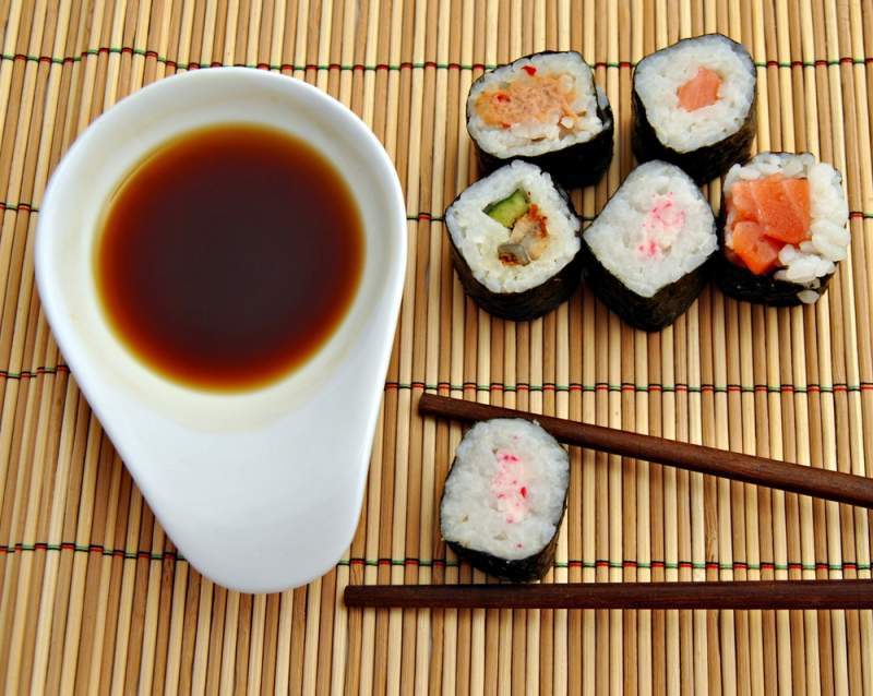 Shutterstok sushi soja