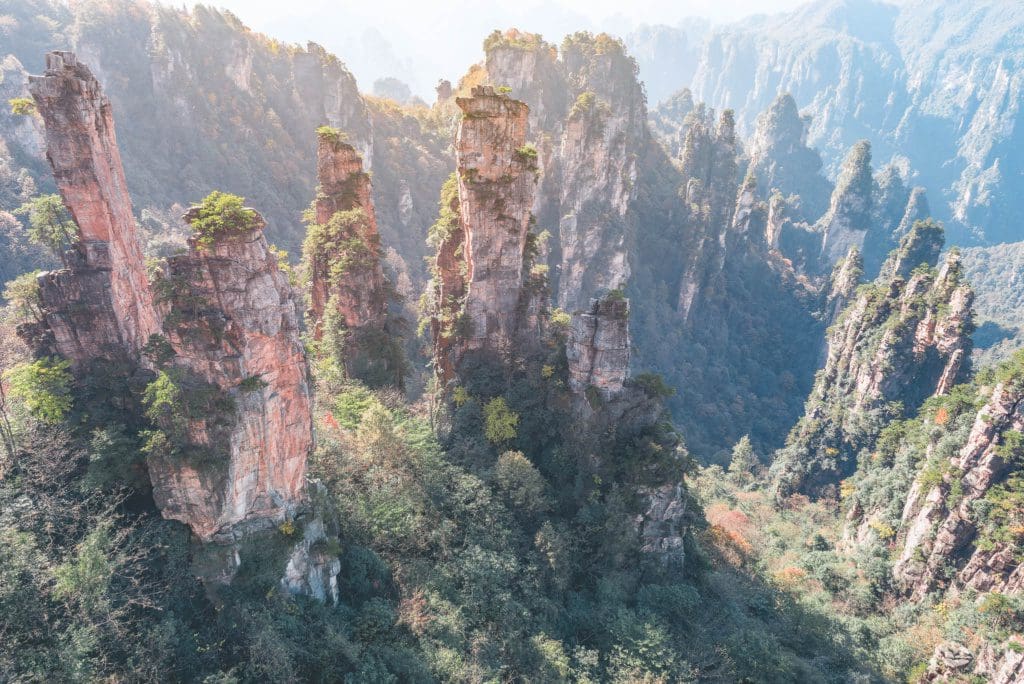 Zhangjiajie, Must-visit: de <strong>&#8216;Avatar-zuilen&#8217;</strong> van Zhangjiajie