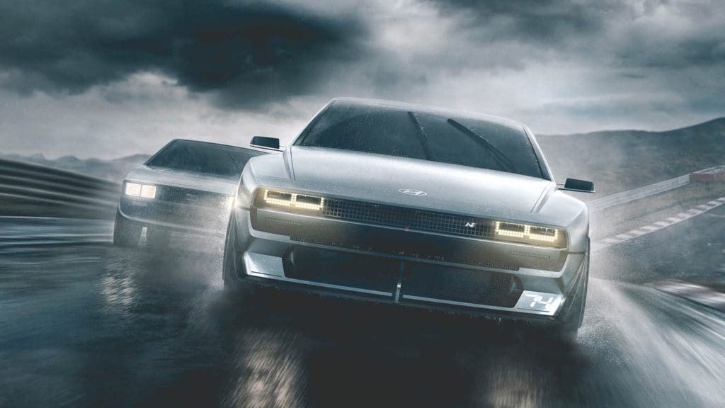 N Vision 74, Back to the 70&#8217;s: hier is de <strong>Hyundai N Vision 74</strong>