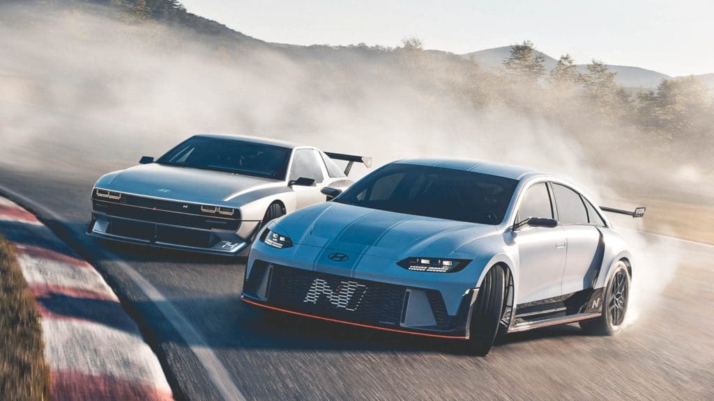 N Vision 74, Back to the 70&#8217;s: hier is de <strong>Hyundai N Vision 74</strong>