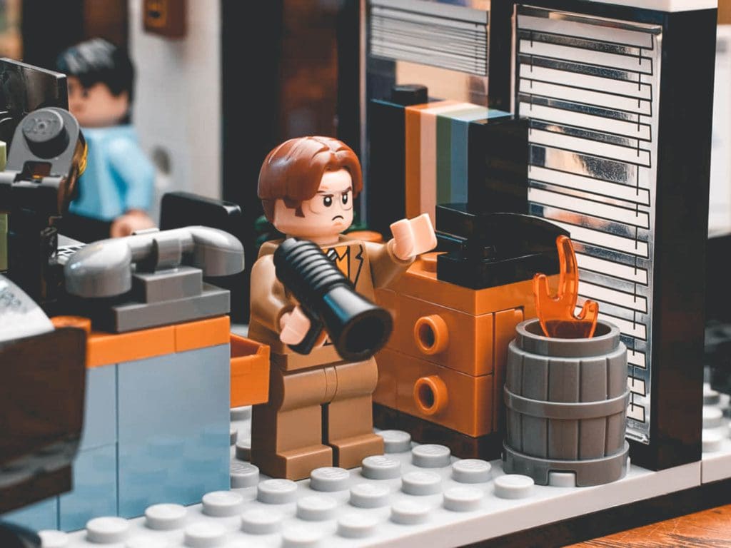 Er komt dus serieus een LEGO-set van The Office