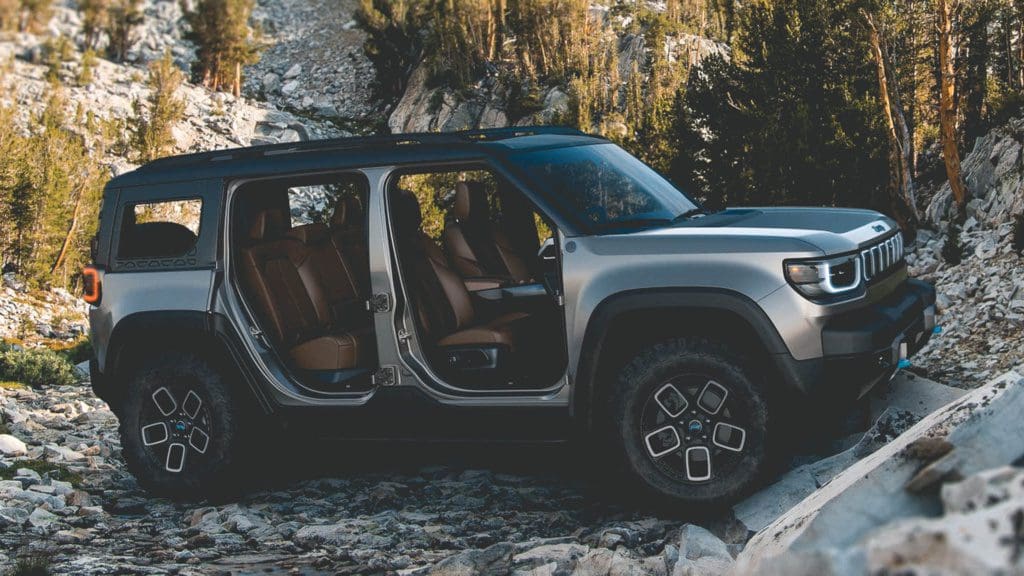 De nieuwe elektrische Wrangler: Jeep Recon Electric SUV
