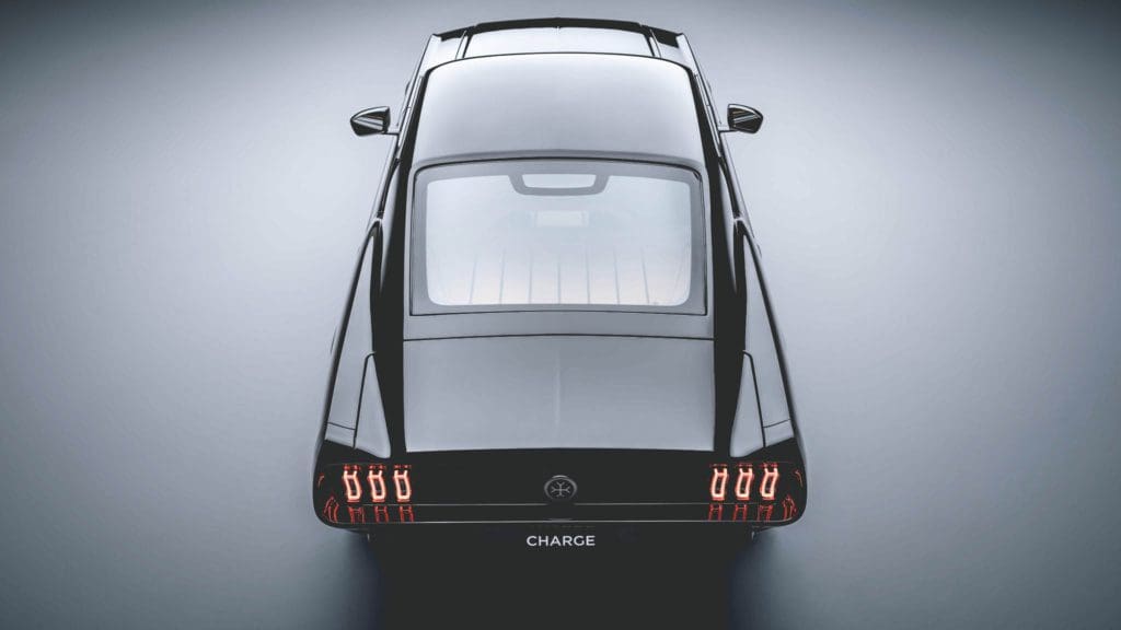 Fotoserie: iconische Mustang als laadpaal-verlengstuk