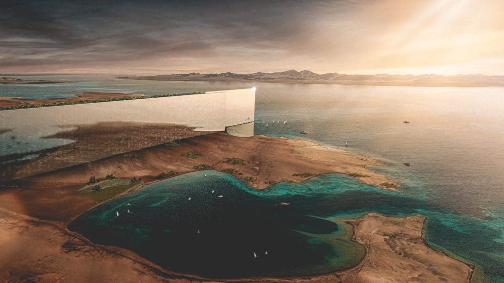 Dit wordt de nieuwe hyperfuturistische miljardenstad van Saudi-Arabie
