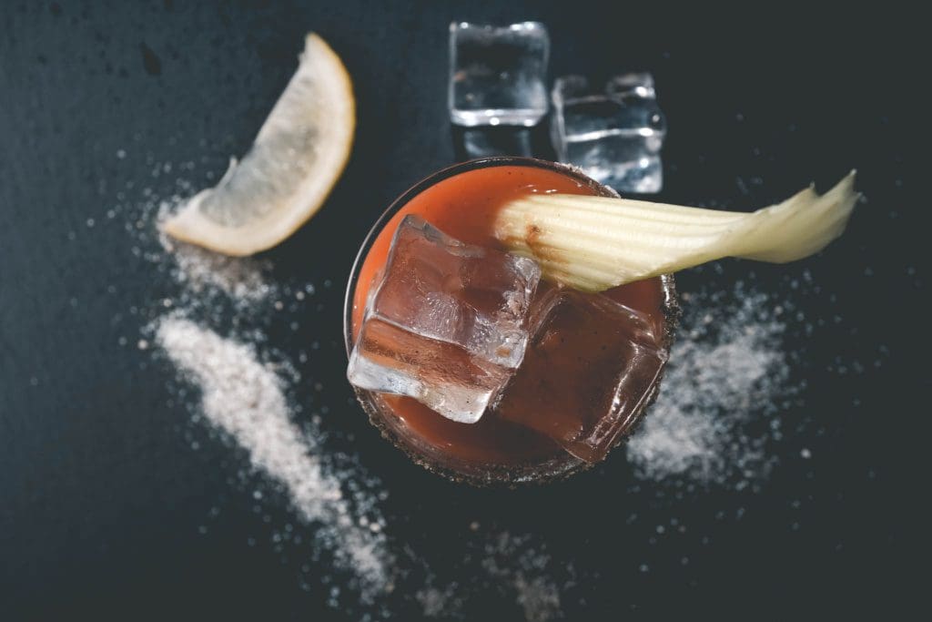 De 1-januari-cocktail: een bloody mary met bacon