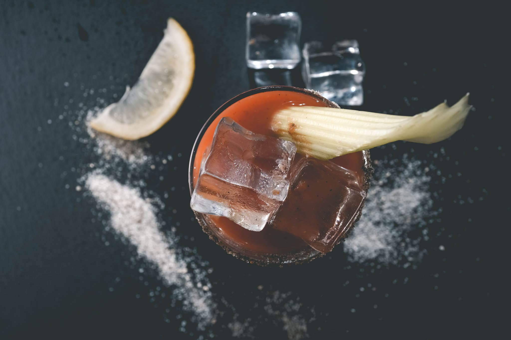 De 1-januari-cocktail: een bloody mary met bacon