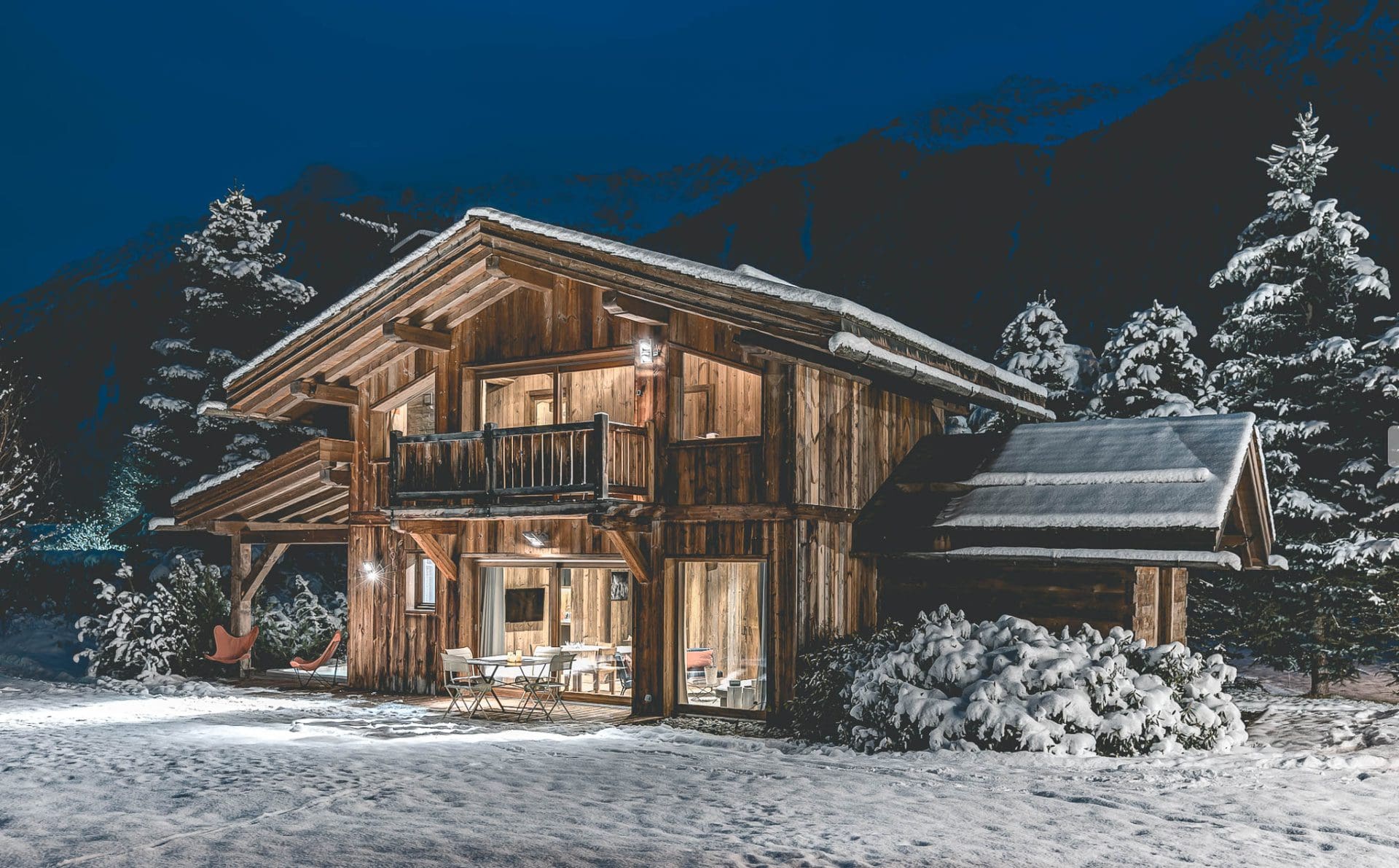 Mont Blanc, <strong>Airbnb Finds:</strong> wintersportvilla met next-level view op de Mont Blanc