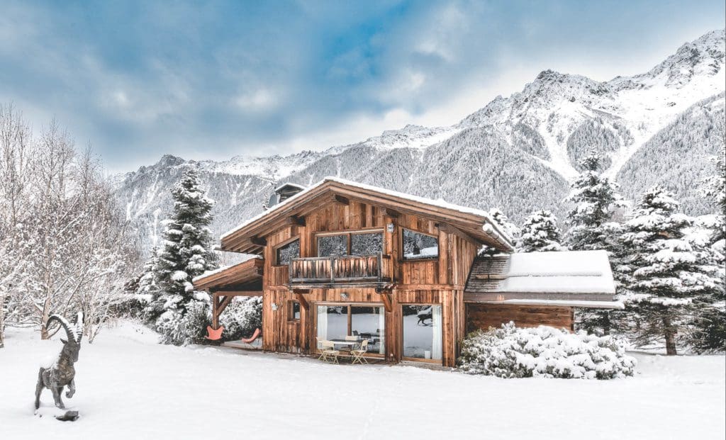 Airbnb Finds: wintersportvilla met next-level view op de Mont Blanc