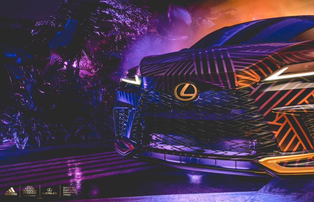 , Lexus x adidas x <strong>Black Panther: Wakanda Forever</strong>