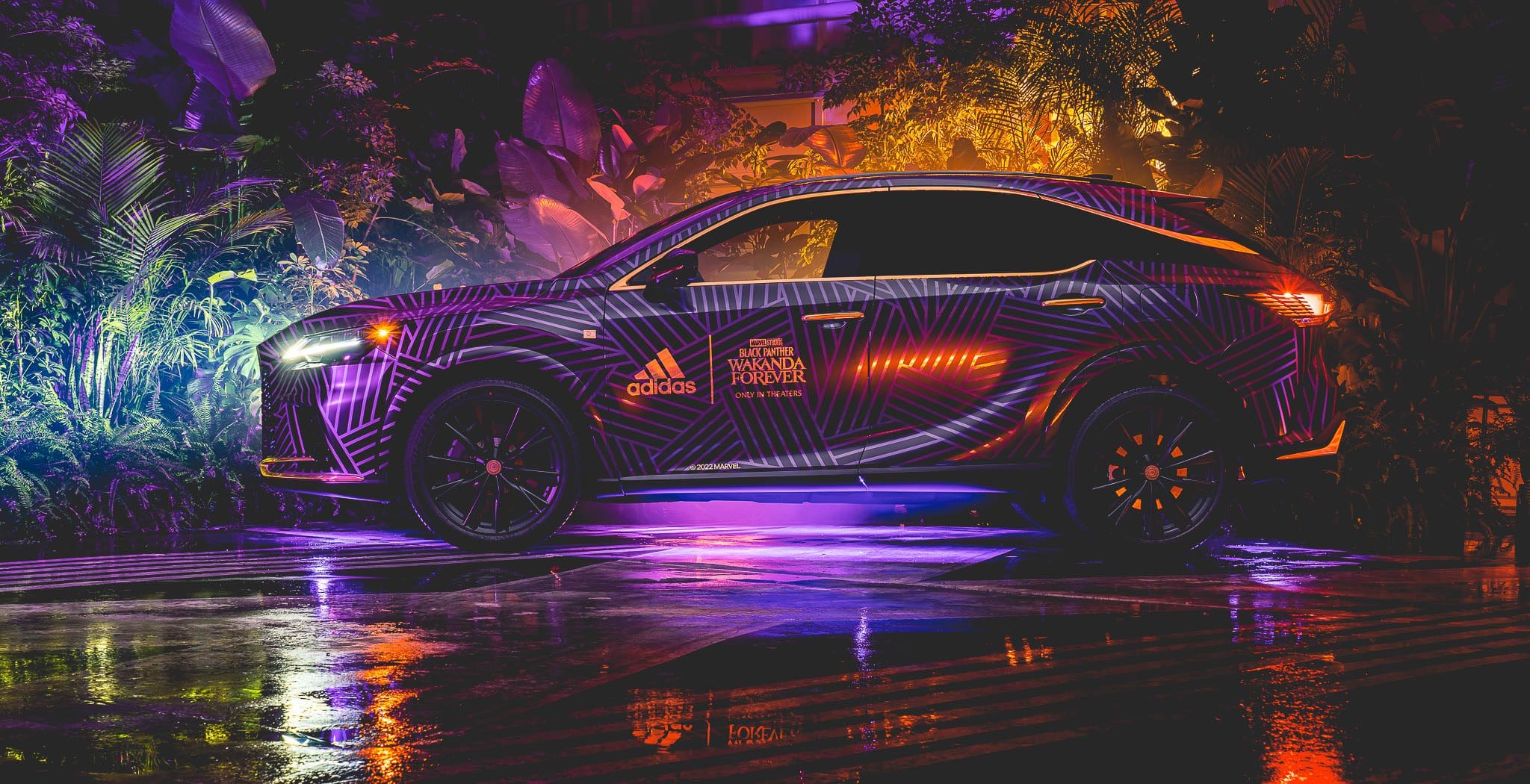 Lexus x adidas x Black Panther: Wakanda Forever