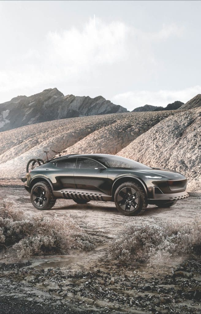 Audi Activesphere, <strong>Audi Activesphere:</strong> hyperfuturistische off-road SUV