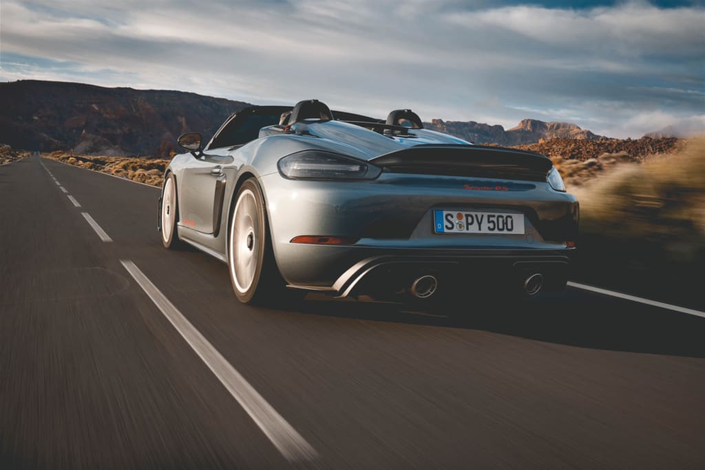 Porsche 718 Spyder RS: snelste open 718 ooit