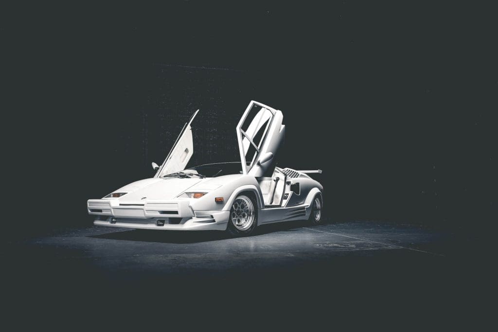 Legendarische Lamborghini Countach uit Wolf of Wall Street wordt geveild