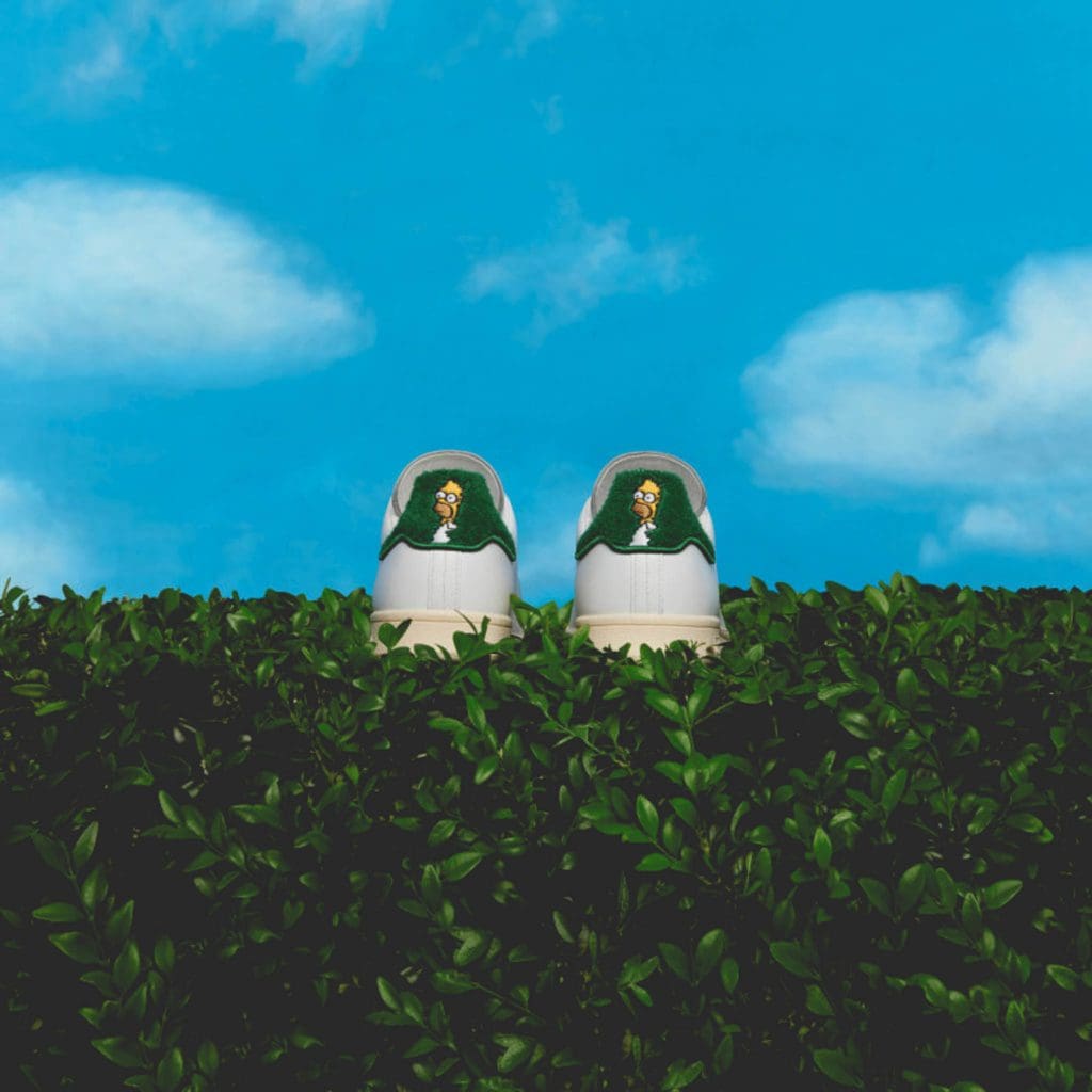 , Hier vind je de <strong>adidas Stan Smith Homer Simpson-sneakers</strong>