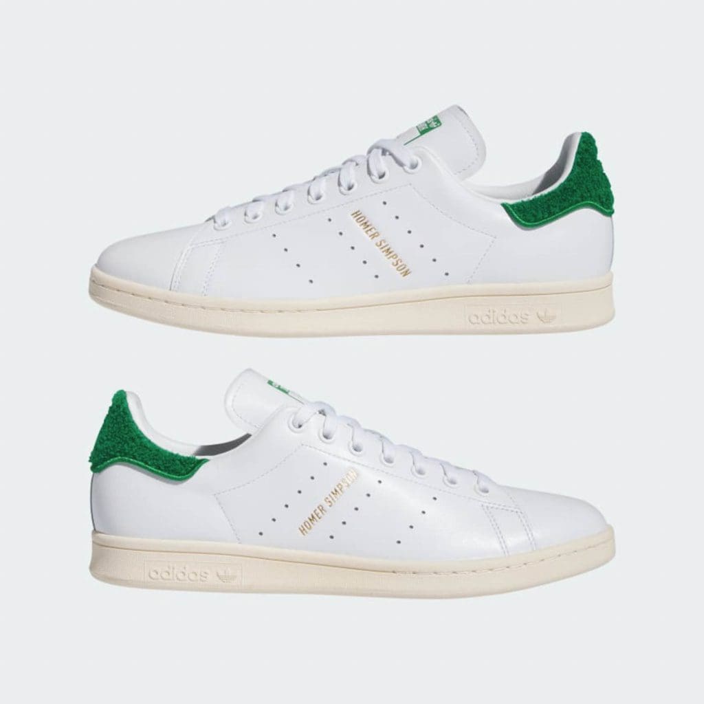 , Hier vind je de <strong>adidas Stan Smith Homer Simpson-sneakers</strong>