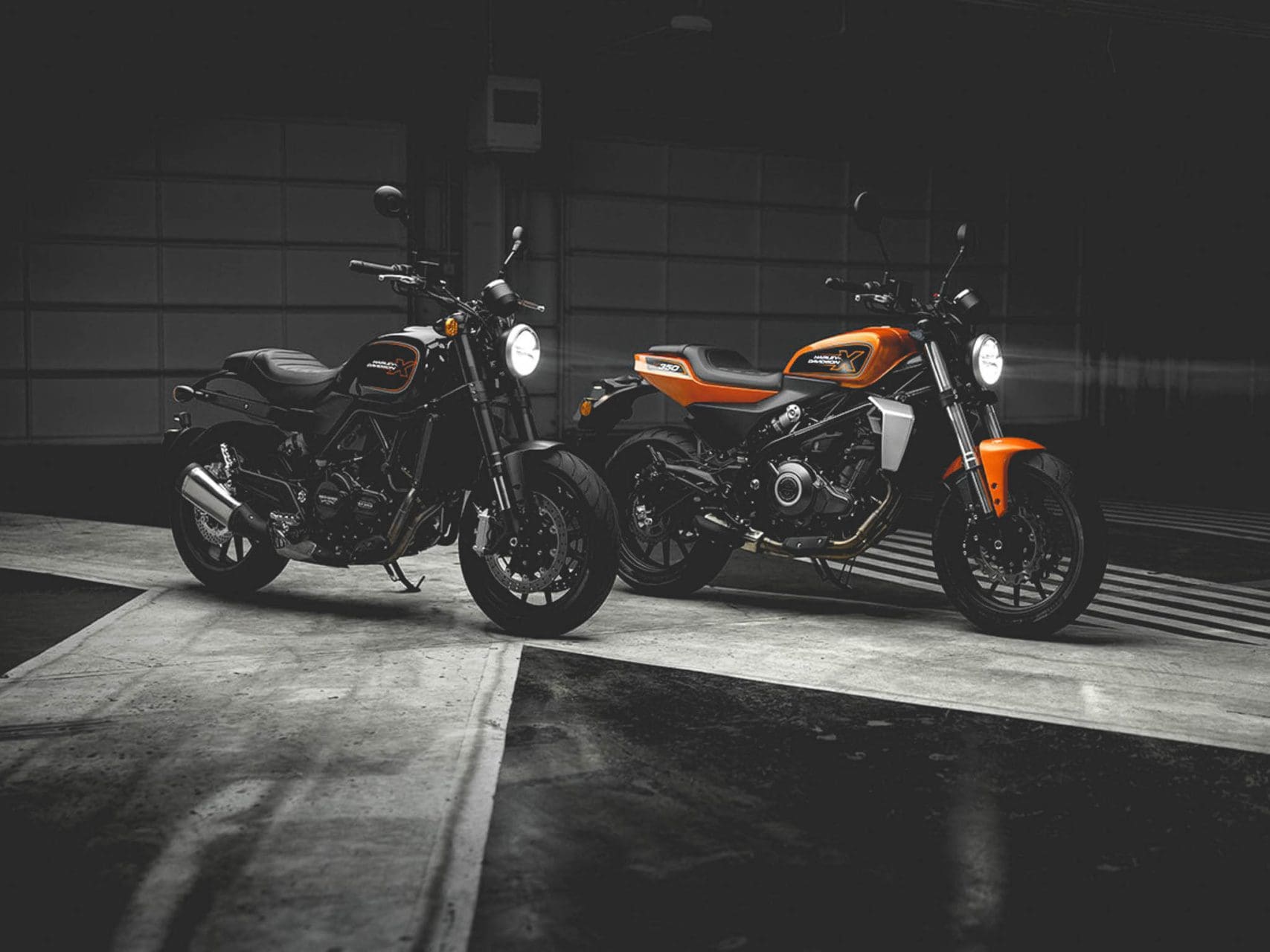 Harley-Davidson, Slanker, maar Harley-Davidson pur sang: de X350 en X500