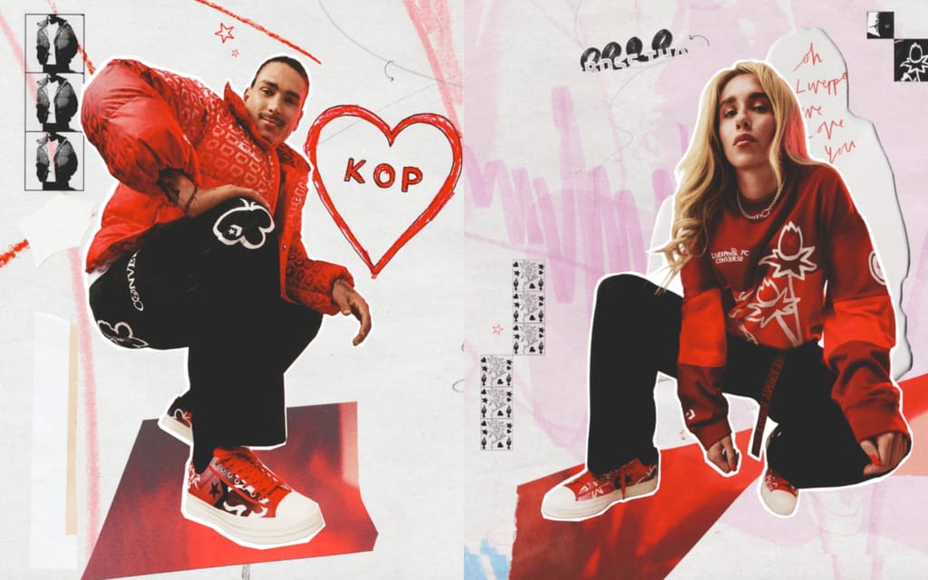 Liverpool FC en Converse zijn (kleurrijk) back at it