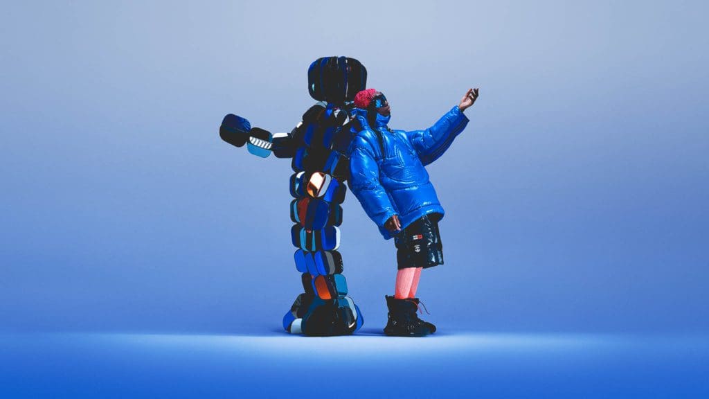 Moncler, <strong>Moncler x adidas:</strong> puffy op buitenaards niveau
