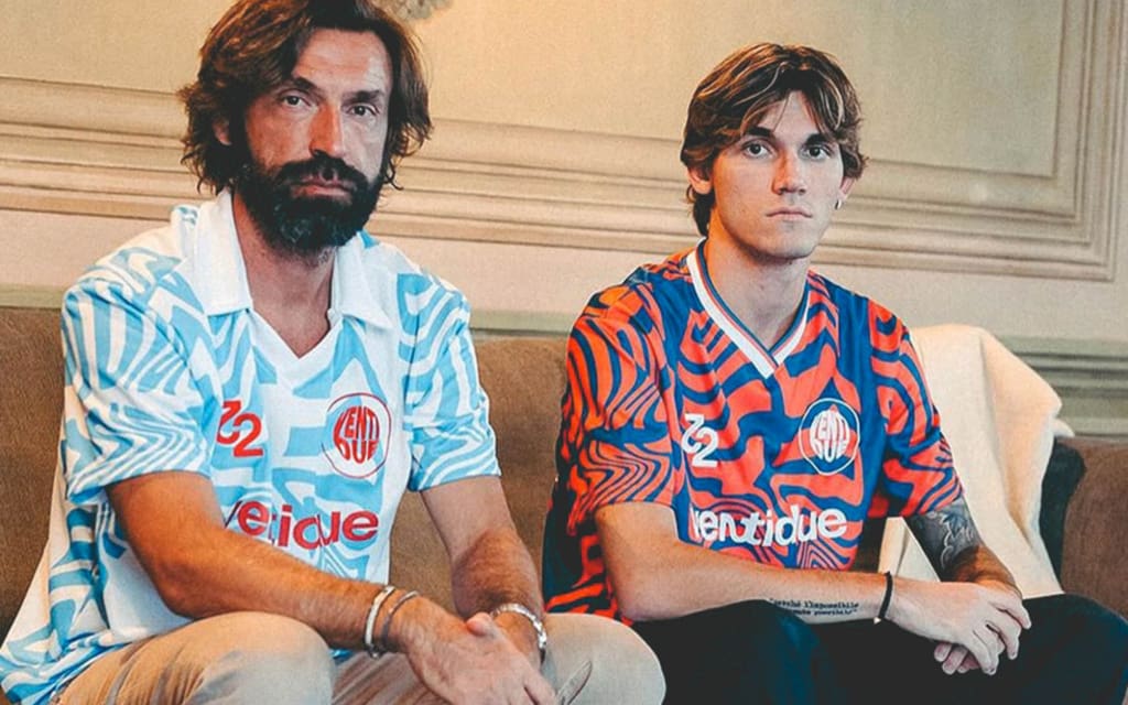Zoon van Andrea Pirlo is met zijn eigen kledingmerk net zo stijlvol