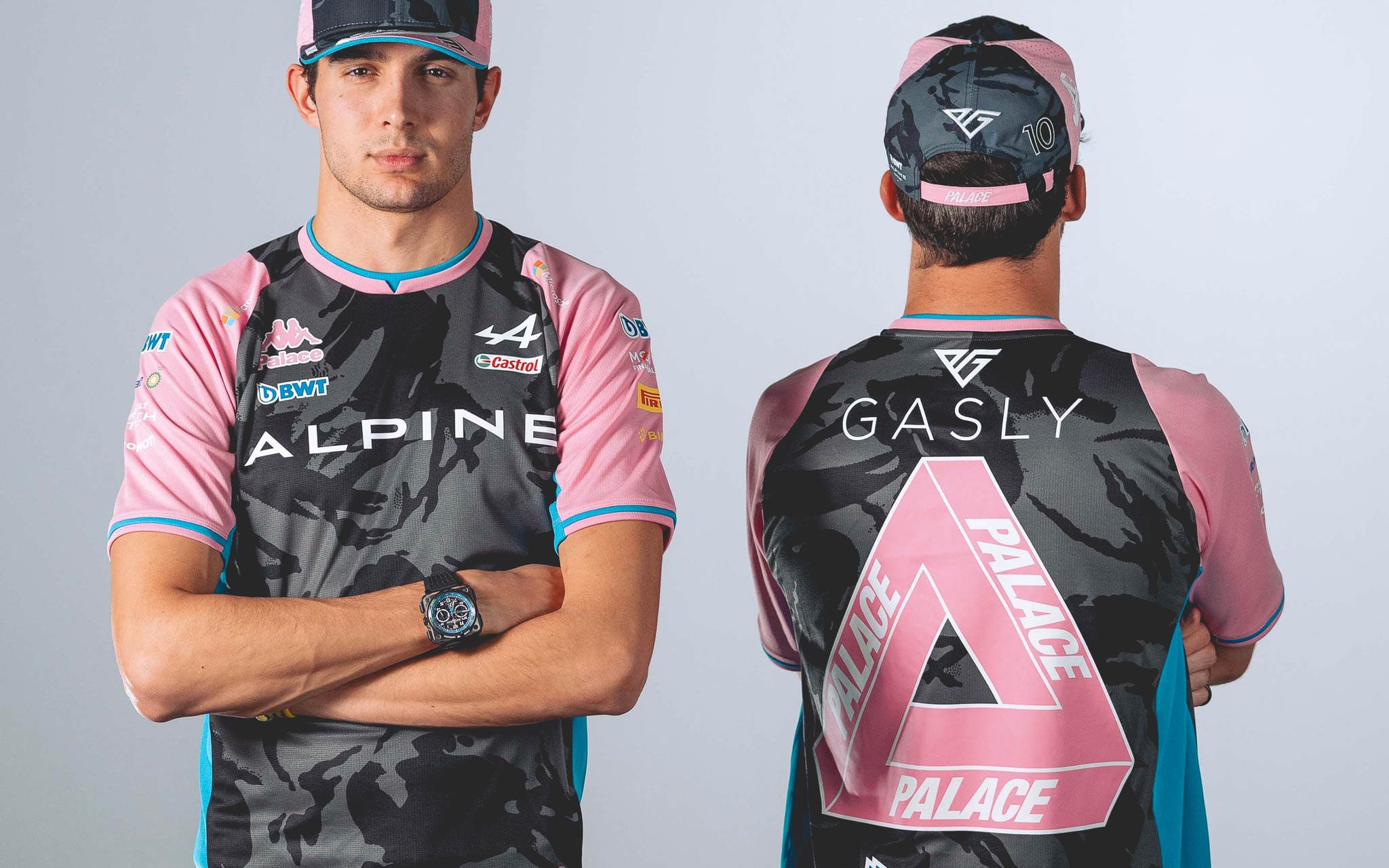 Nieuw hoofdstuk in F1-modegeschiedenis: Palace x Kappa x Alpine