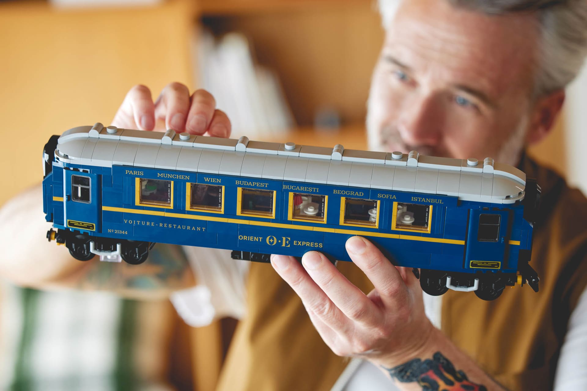 LEGO-fan brengt iconische Orient Express als set uit