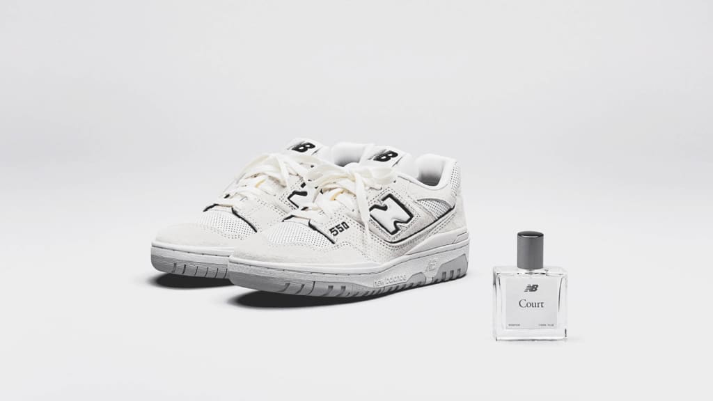 Schoenengeur naar parfum vertaald door New Balance