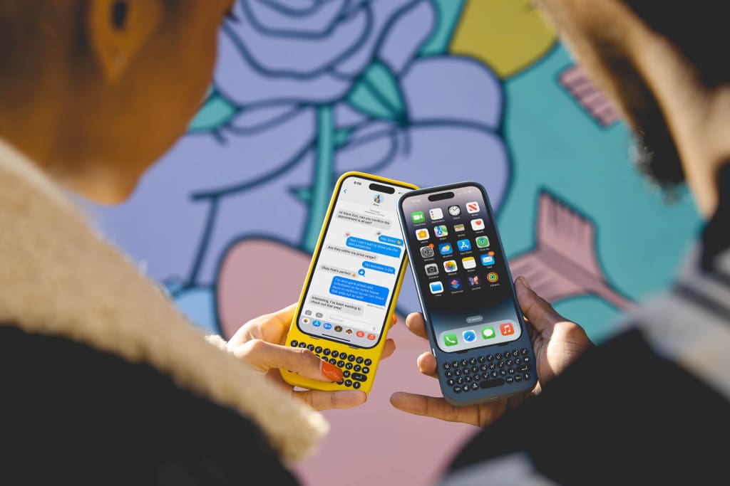 Blackberry-tijdperk herleven met nieuwe iPhone-hoes van Clicks Technology