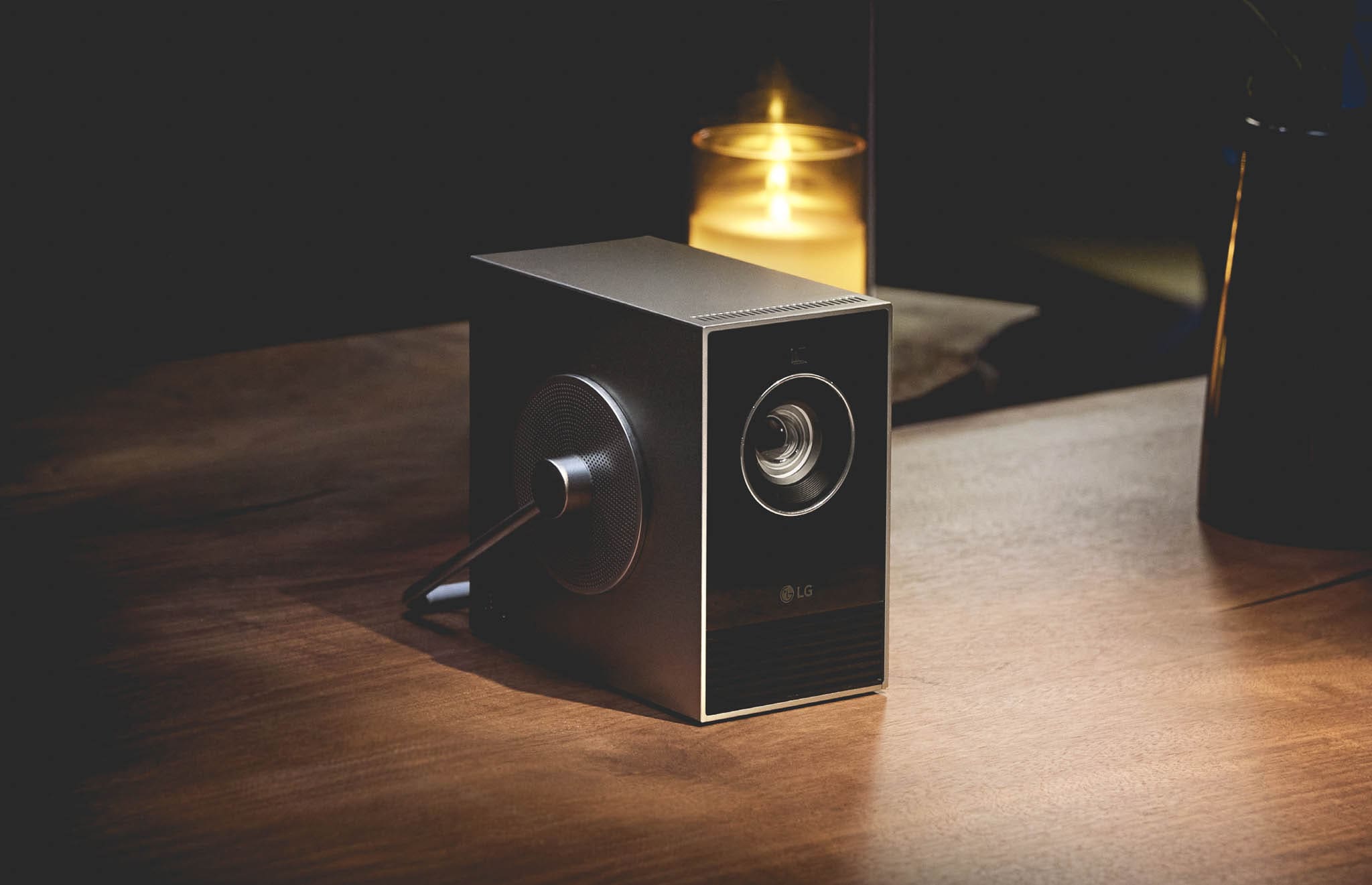 LG CineBeam Qube: 4K-projector in retrostijl