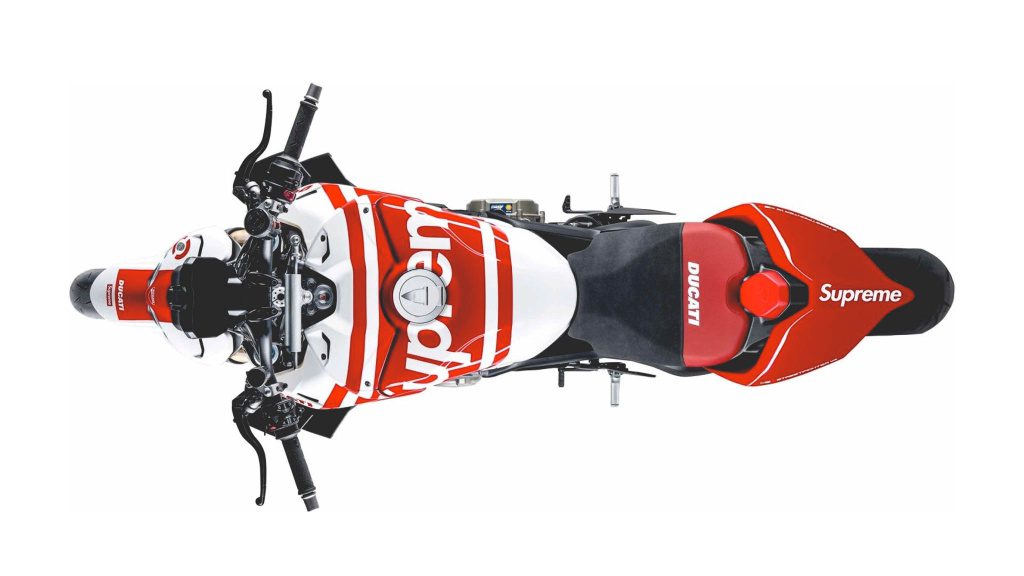 Supreme en Ducati  brengen fashionstatement op wielen