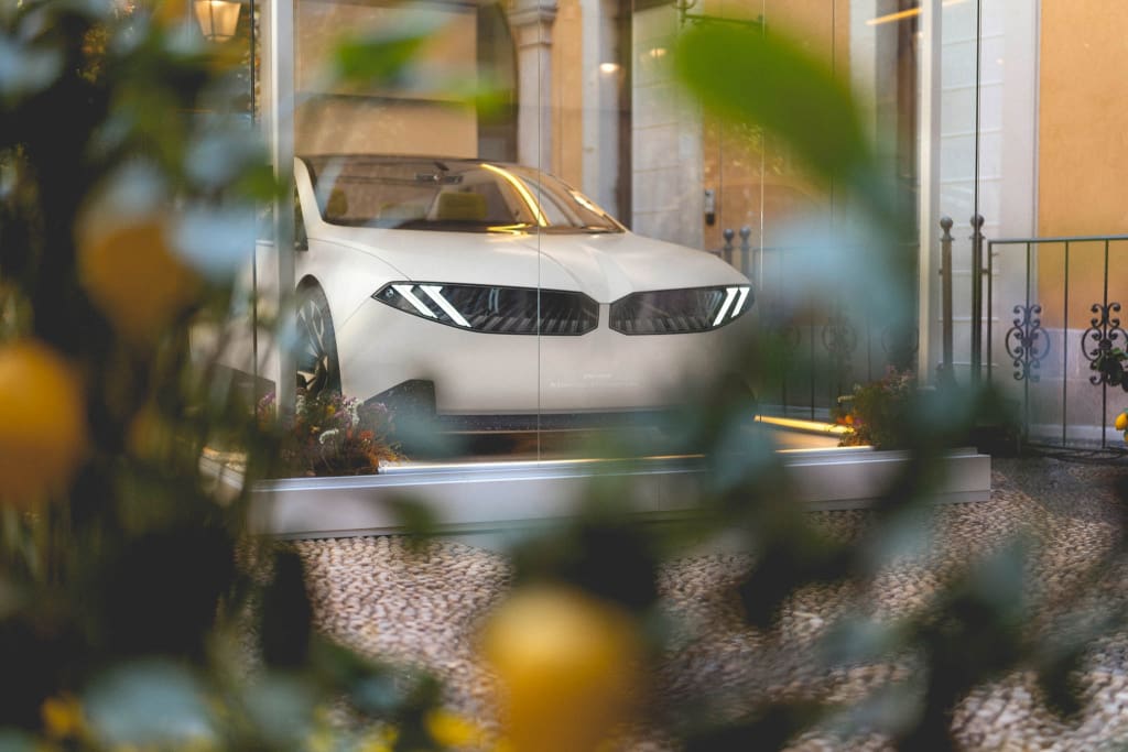 Neue Klasse van BMW tijdens Milan Design Week in volle glorie getoond