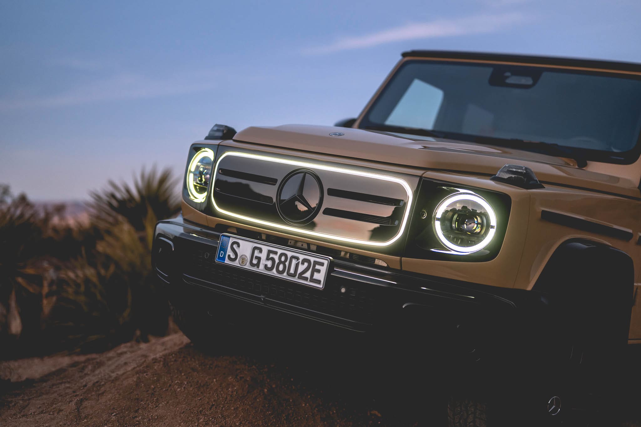 Ook G-Wagon aan de stekker