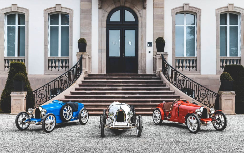Bugatti Baby II Type 35 is perfecte speelgoed voor grote jongens