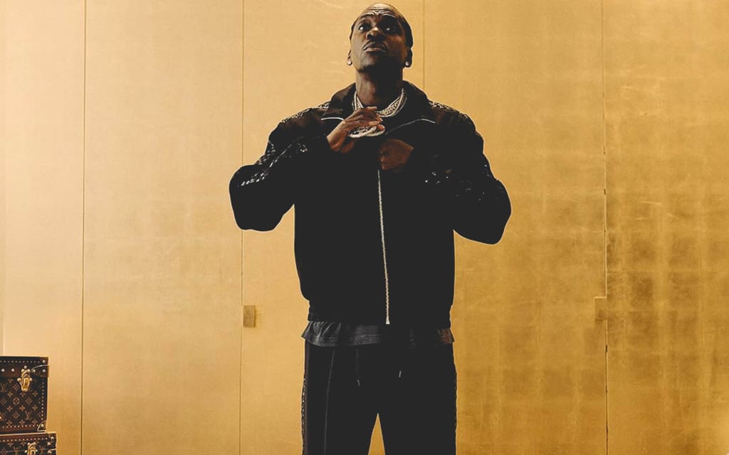 Pusha T schuift aan de tafel van Louis Vuitton