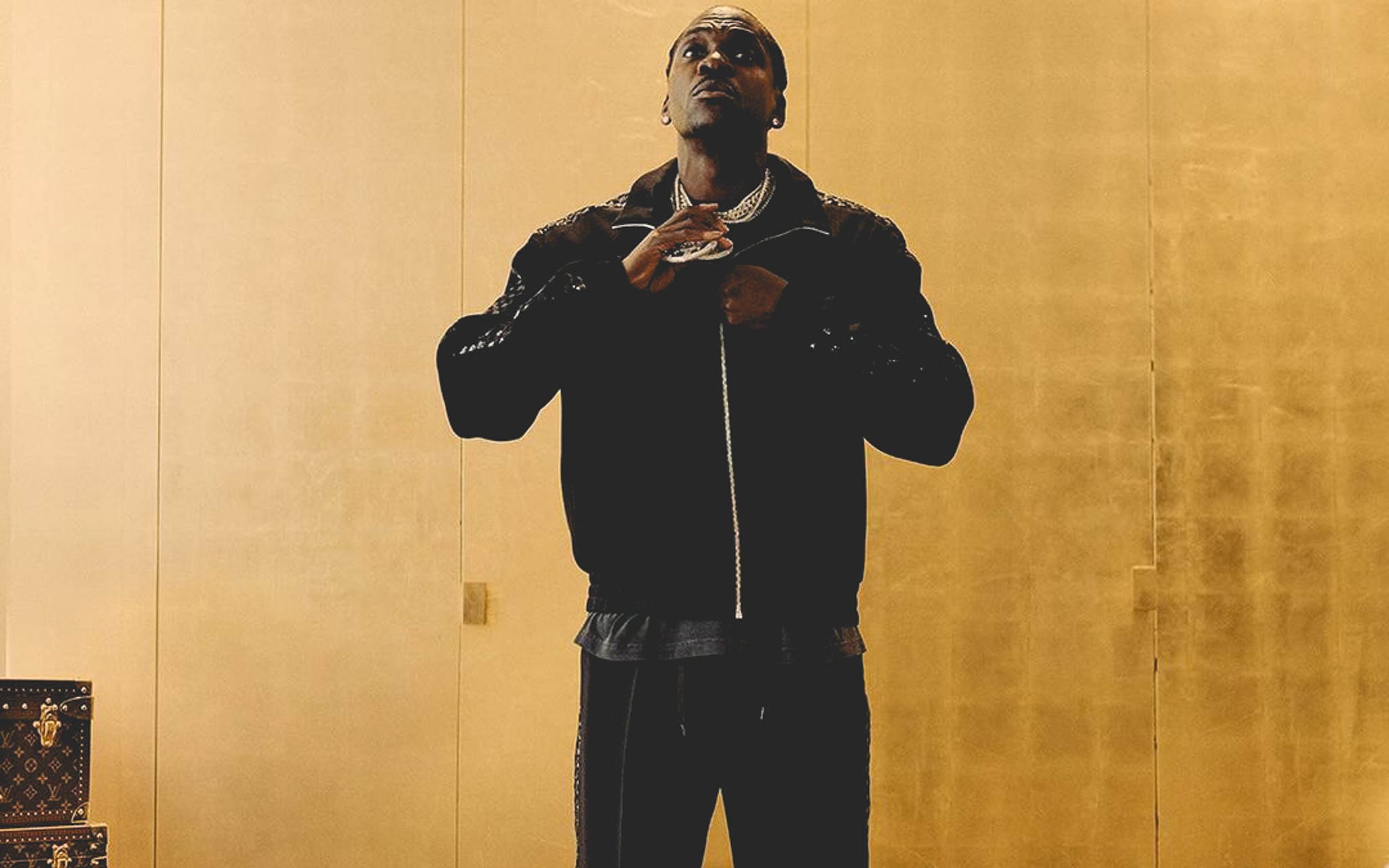 Pusha T schuift aan de tafel van Louis Vuitton