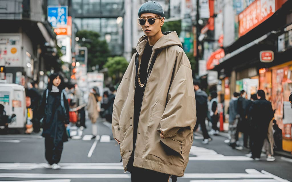 10 digitale Japanse streetwearoutfits