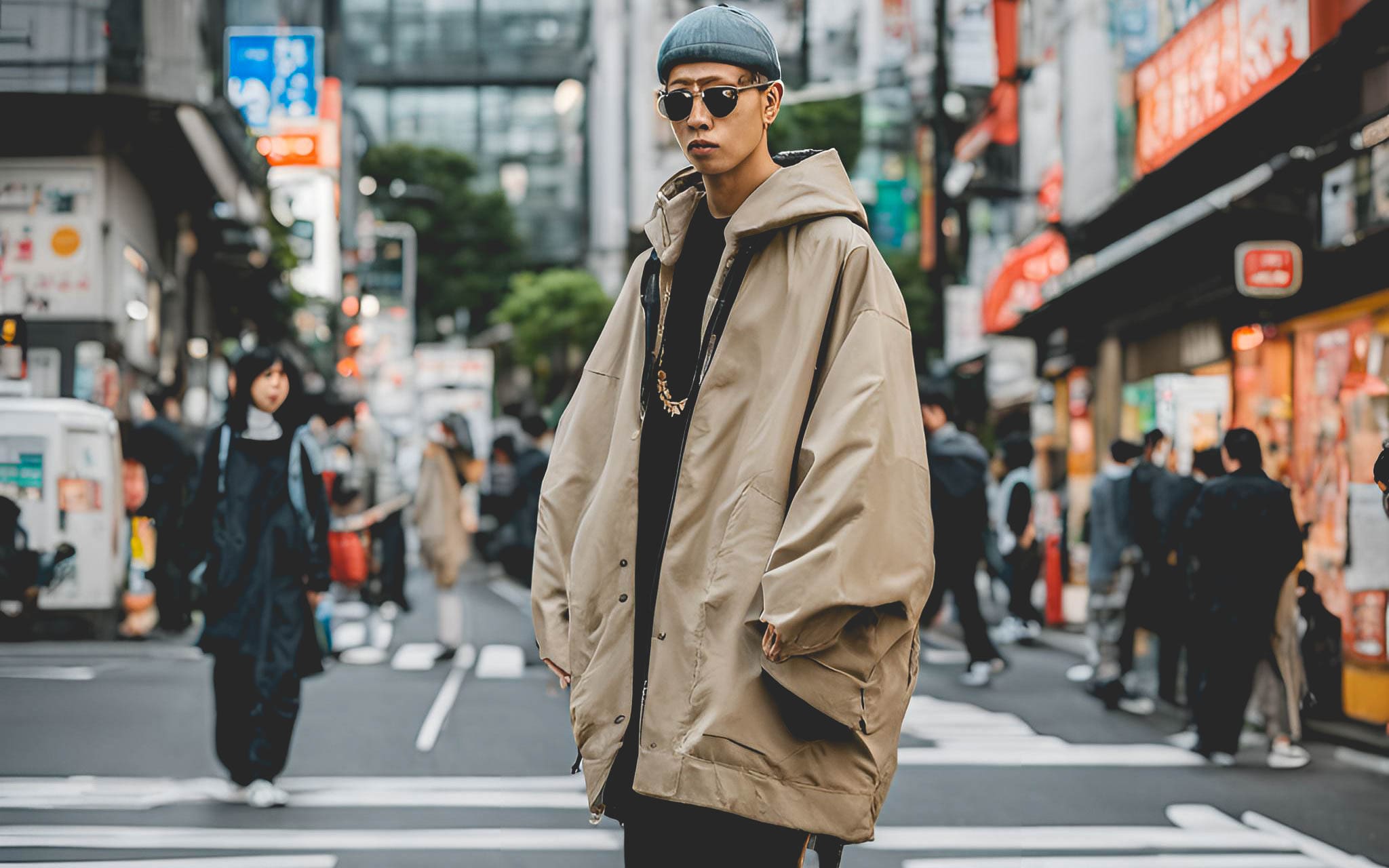 10 digitale Japanse streetwearoutfits