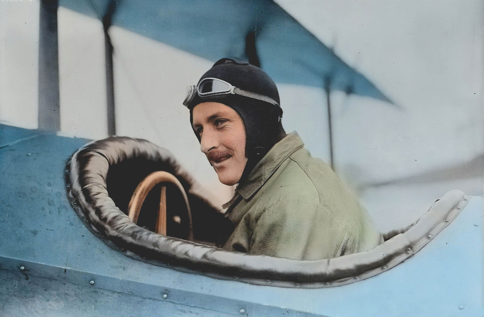 Tien historische zwart-witfoto’s in kleur