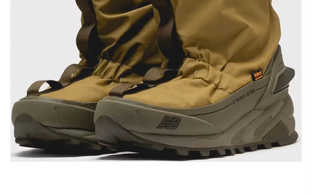 New Balance Niobium Concept 3, <strong>Snowboot-style:</strong> de New Balance Niobium Concept 3