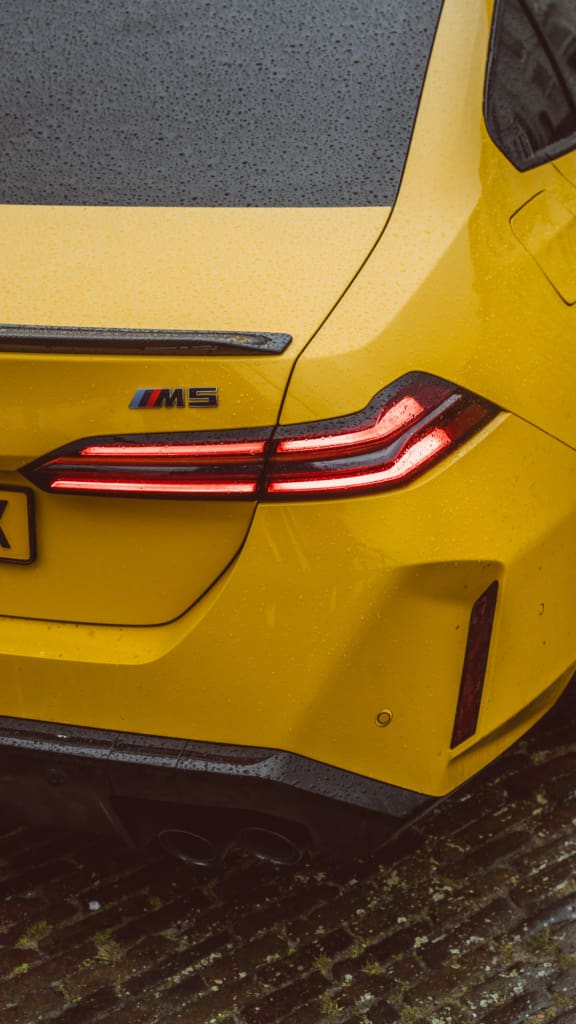 BMW M5, Lekker leven in een <strong>bloedsnelle, gele lifestylemachine</strong>