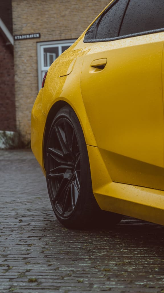 BMW M5, Lekker leven in een <strong>bloedsnelle, gele lifestylemachine</strong>