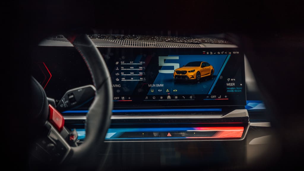 BMW M5, Lekker leven in een <strong>bloedsnelle, gele lifestylemachine</strong>