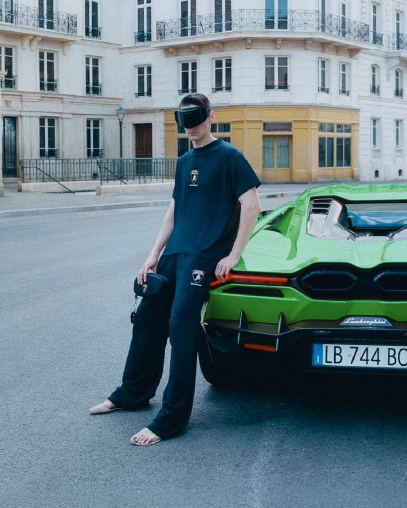 Lamborghini x Balenciaga, <strong>Lamborghini x Balenciaga:</strong> couture met ongekende snelheid