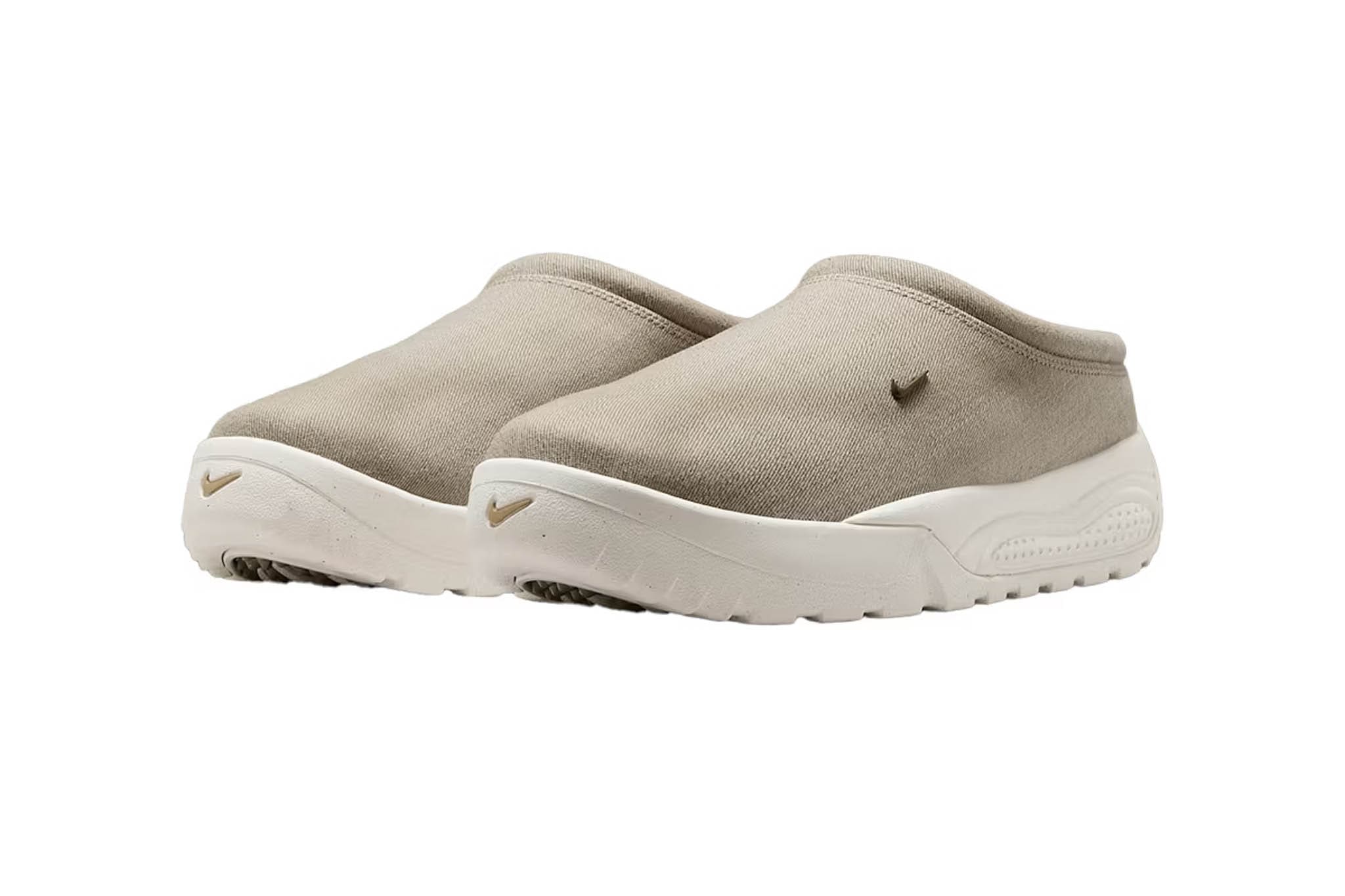 Nike doopt ACG Rufus-mule in ‘College Gray’