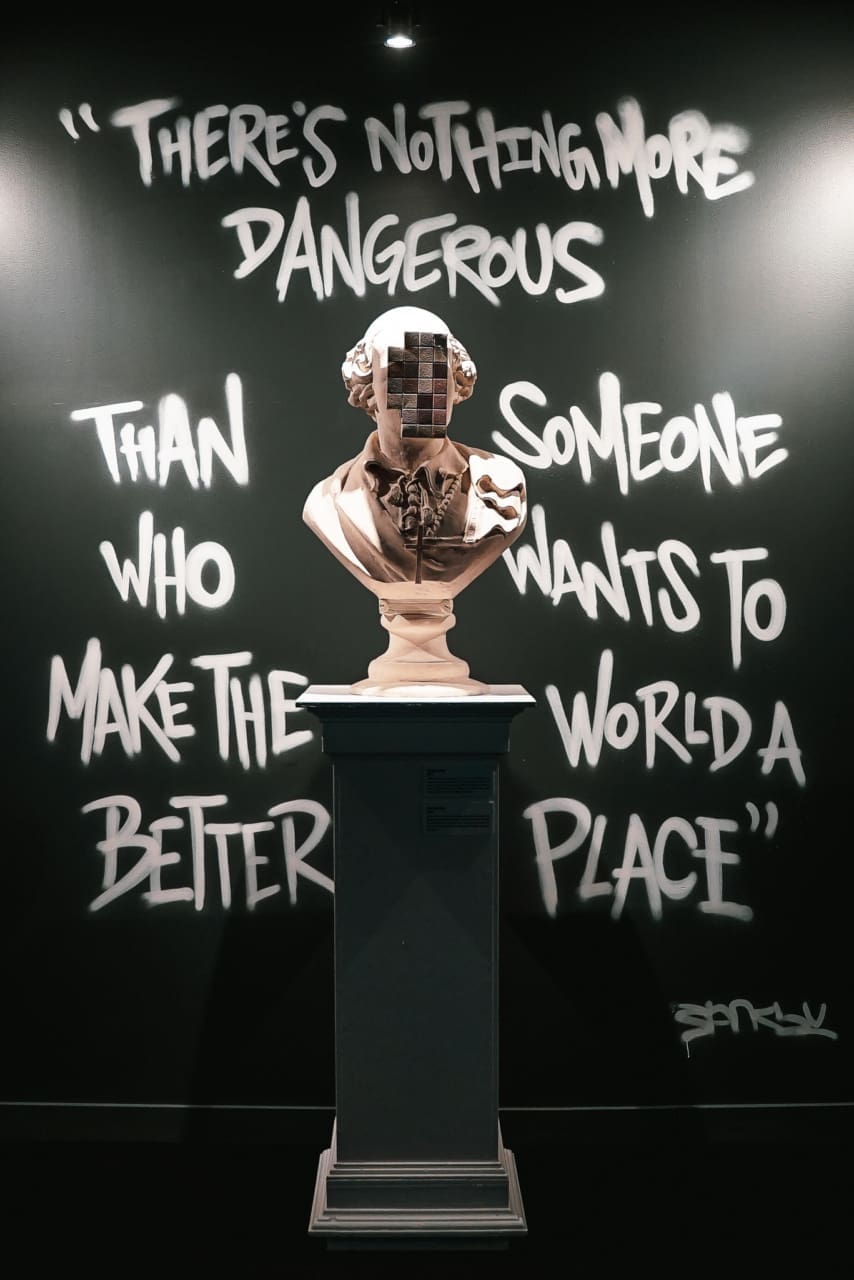 Banksy Amsterdam, <strong>Banksy</strong> landt in Amsterdam-Noord met rauwe kunstervaring