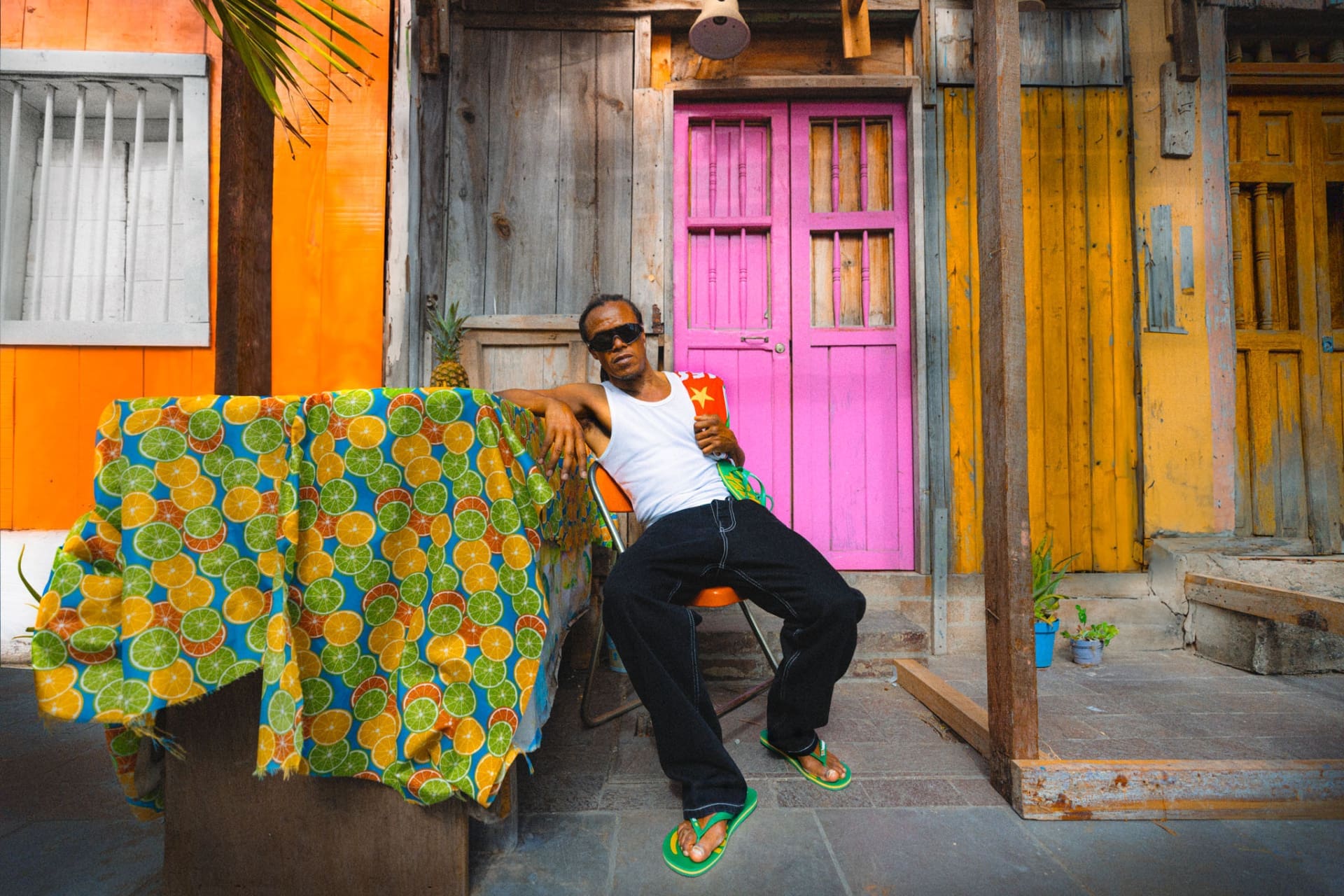 Patta, <strong>Edgar Davids</strong> voor Patta en Havaianas